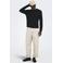 ONLY & SONS regular fit gebreide trui - zwart