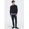 ONLY & SONS katoenen regular fit gebreide gemêleerde trui - dark sapphire