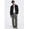 ONLY & SONS loose fit casual broek - donkergroen