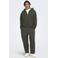 ONLY & SONS wide leg joggingbroek - donkergroen
