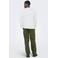 ONLY & SONS relaxed fit longsleeve - wit