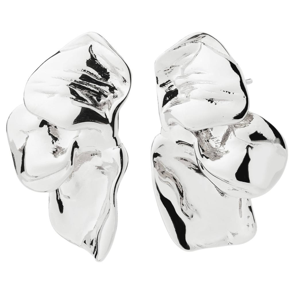 PILGRIM silver plated oorbellen Solari