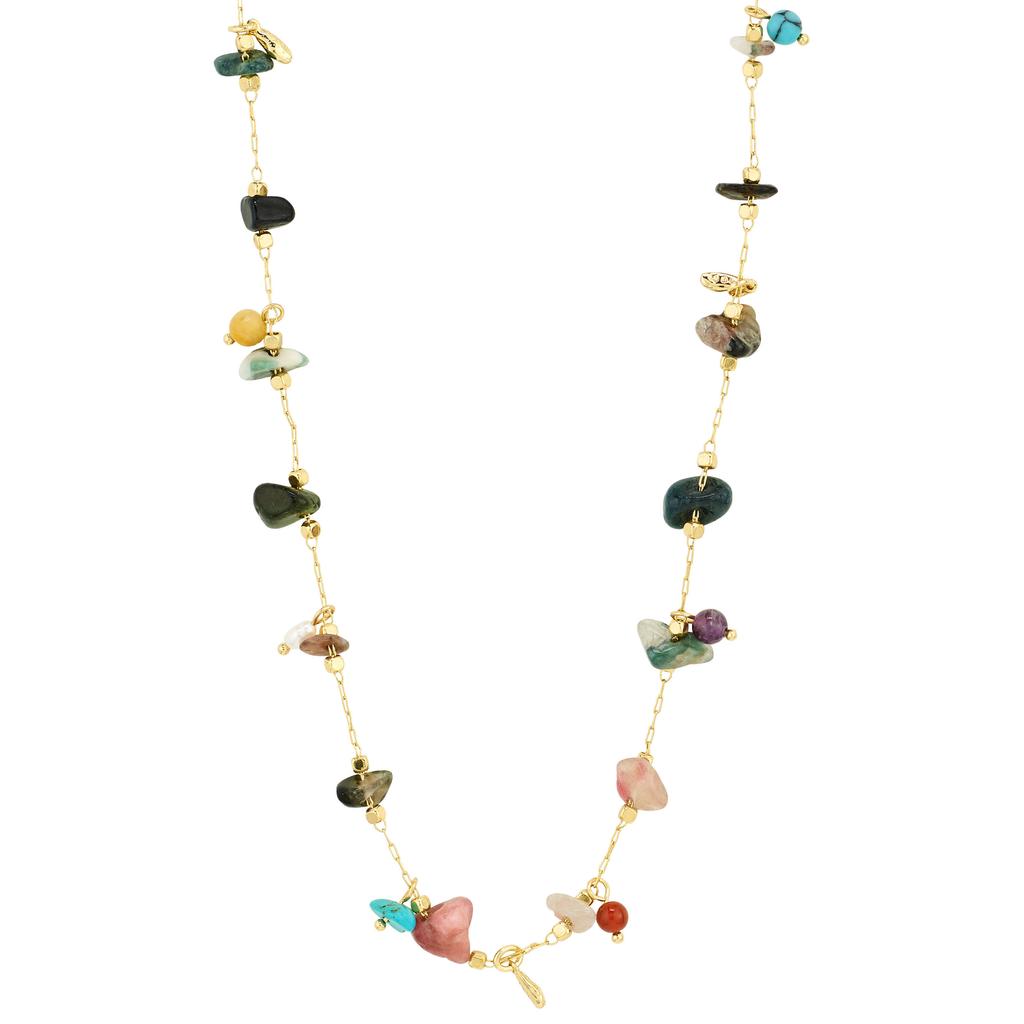 PILGRIM gold plated ketting Here
