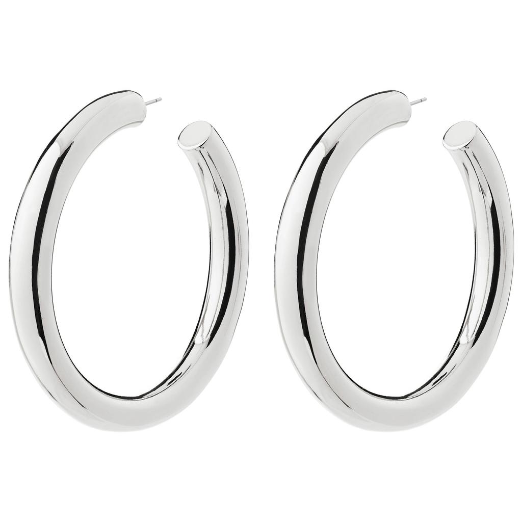 PILGRIM silver plated oorbellen Tovin