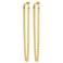 PILGRIM gold plated oorbellen Inner