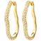 PILGRIM gold plated oorbellen Avola