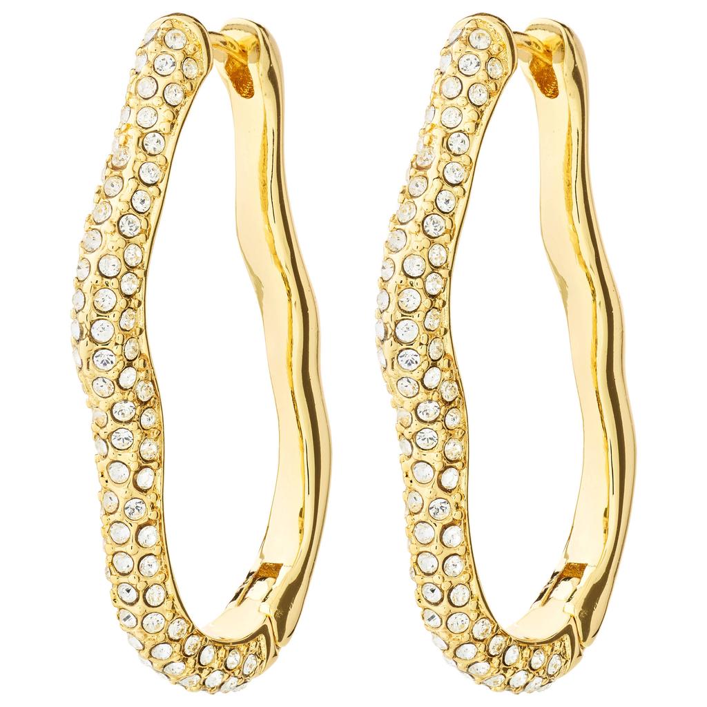 PILGRIM gold plated oorbellen Avola