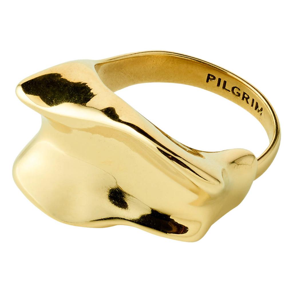 PILGRIM gold plated ring Elys