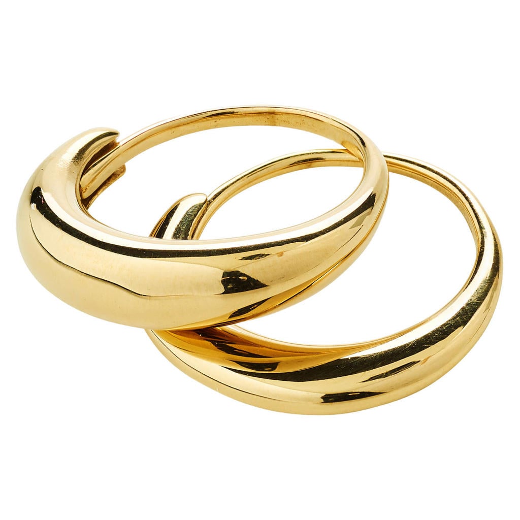 PILGRIM gold plated ring Kaisyn - set van 2