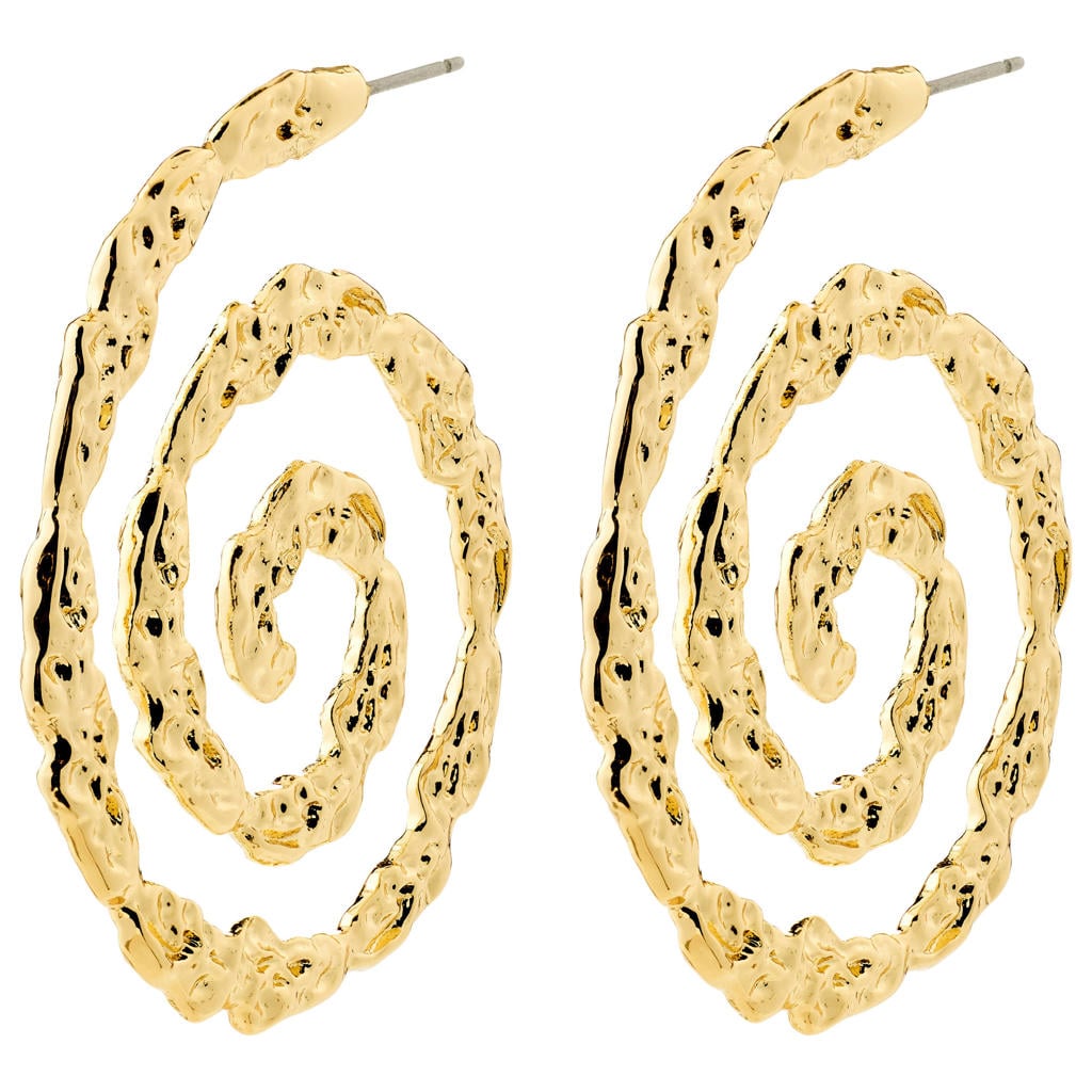 PILGRIM gold plated oorbellen Still