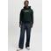 JACK & JONES regular fit hoodie met print - donkergroen