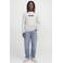 JACK & JONES regular fit gemêleerde sweater - wit