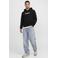 JACK & JONES regular fit hoodie met print - zwart