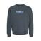 JACK & JONES regular fit sweater met print - grijsblauw