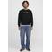 JACK & JONES regular fit sweater met print - zwart