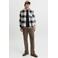 JACK & JONES regular fit gebreide trui - zwart