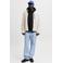 JACK & JONES ESSENTIALS oversized hoodie - zwart