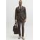 JACK & JONES ESSENTIALS super slim fit kostuum - donkerbruin