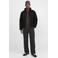JACK & JONES ESSENTIALS gewatteerde winterjas - zwart