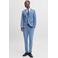 JACK & JONES PREMIUM JPRFRANCO slim fit gebreide colbert - blauw