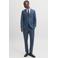 JACK & JONES PREMIUM super slim fit pantalon met wol - blauw