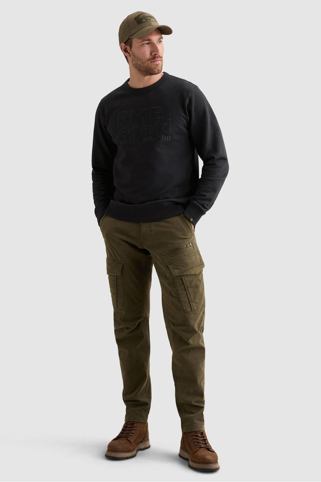 PME Legend regular fit sweater - salute