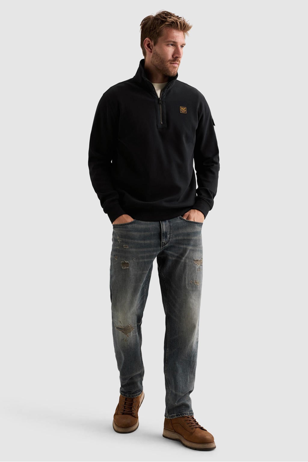 PME Legend regular fit sweater - salute