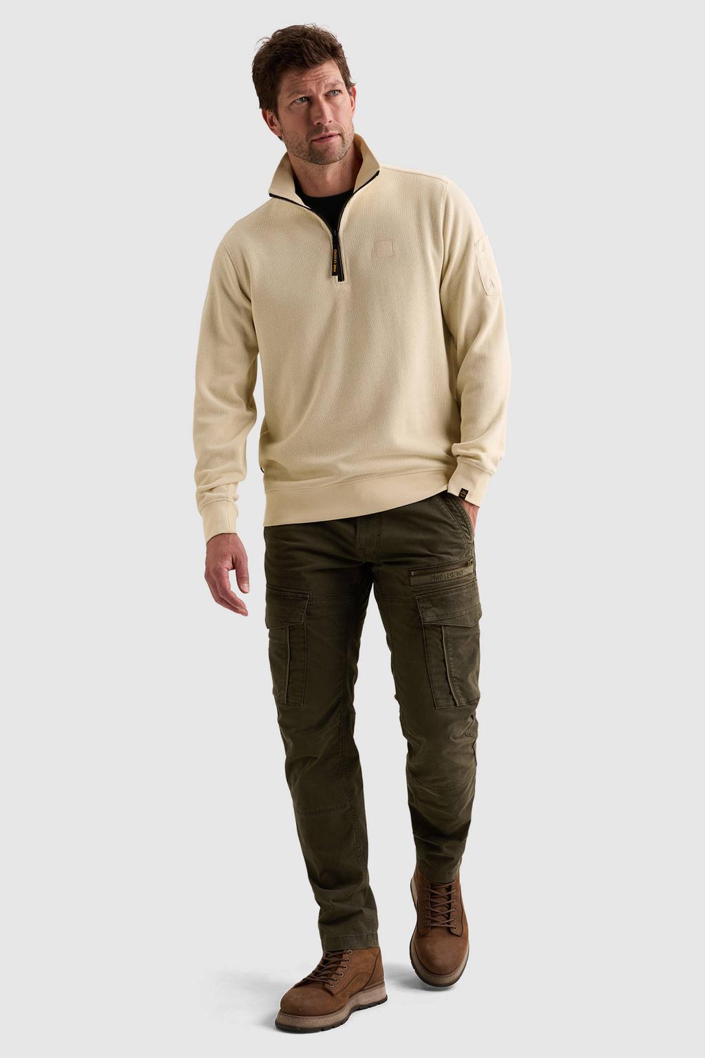 PME Legend regular fit sweater - ecru