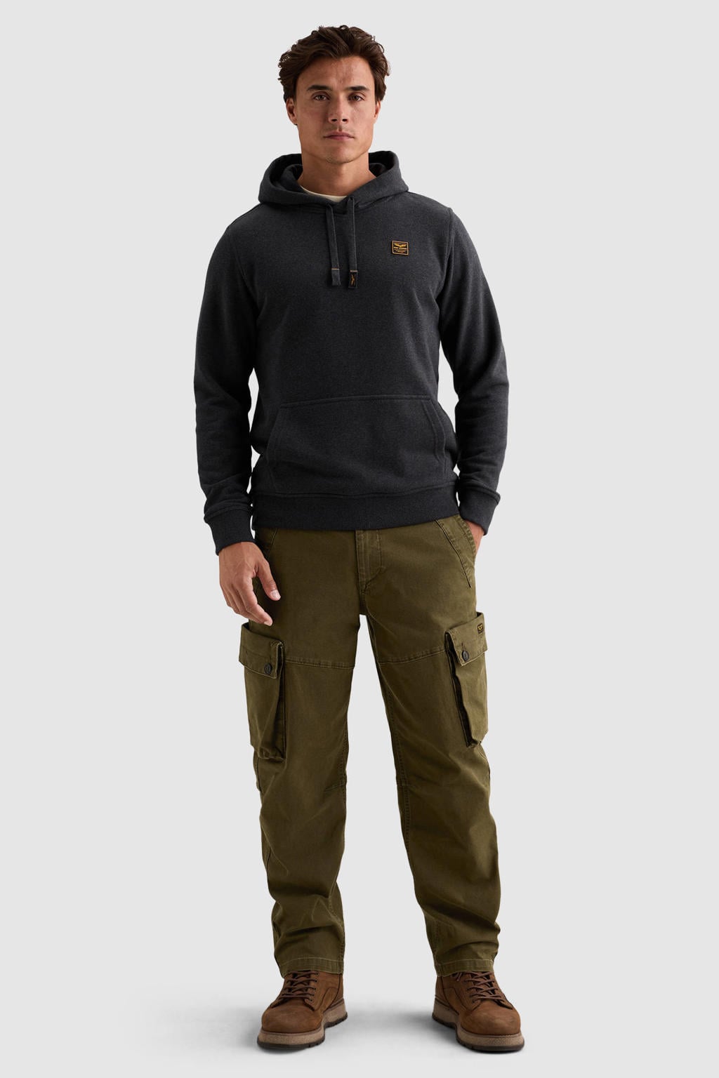 PME Legend regular fit hoodie - salute