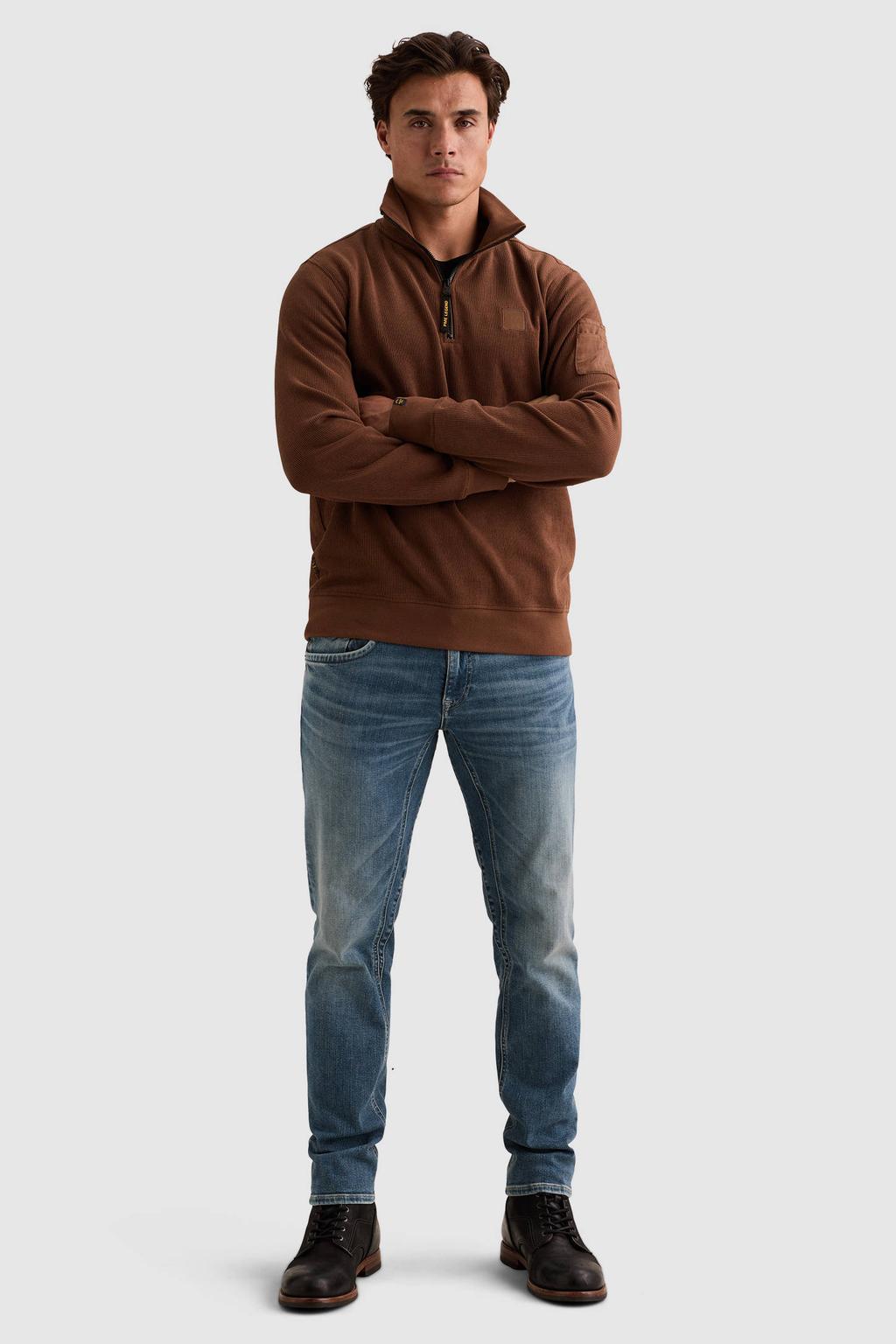 PME Legend regular fit sweater - bruin