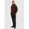 PME Legend regular fit hoodie met borduursels - bruin