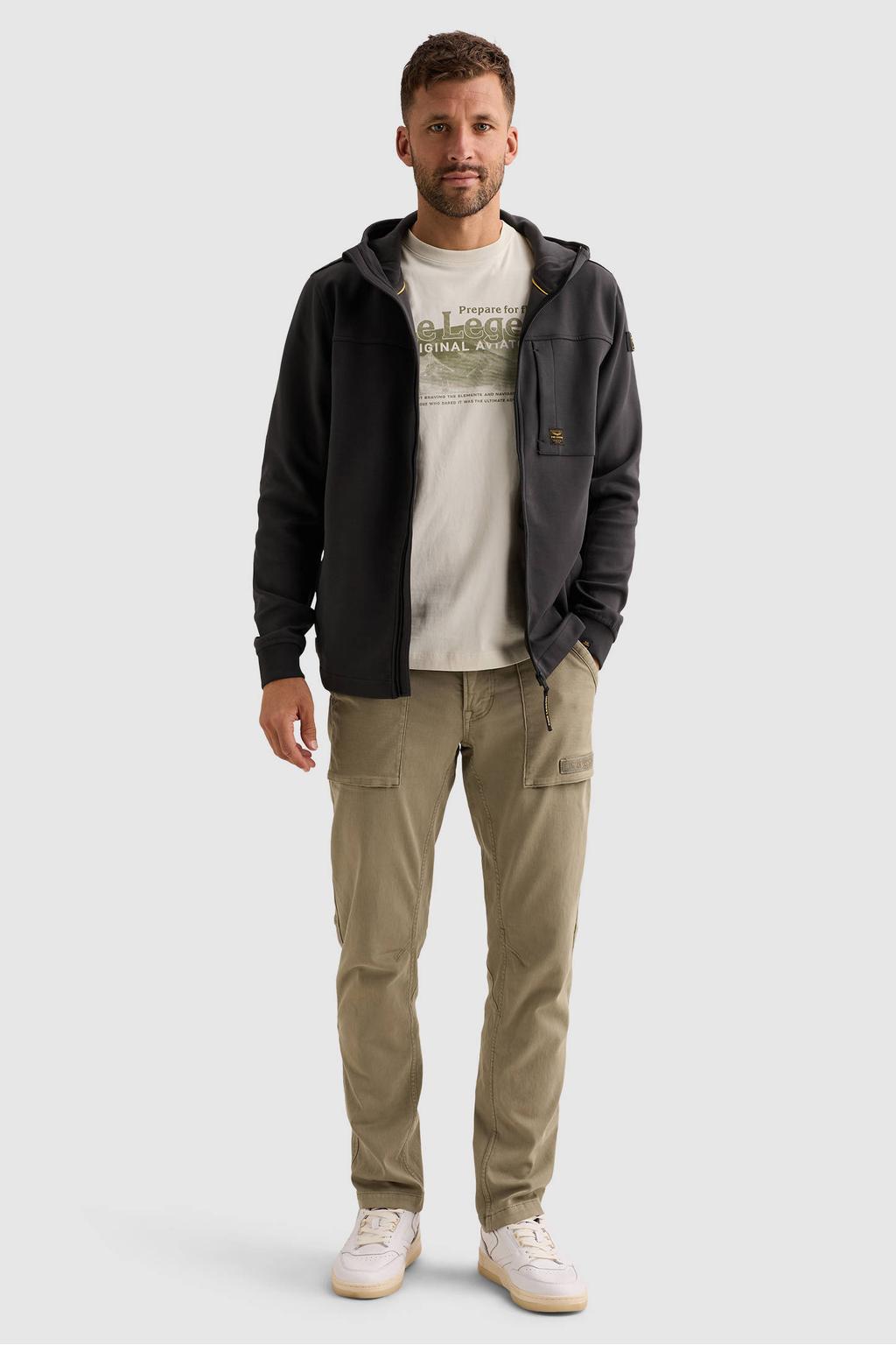 PME Legend sweatvest - antraciet
