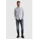 PME Legend regular fit oxford gestreept overhemd - lichtblauw