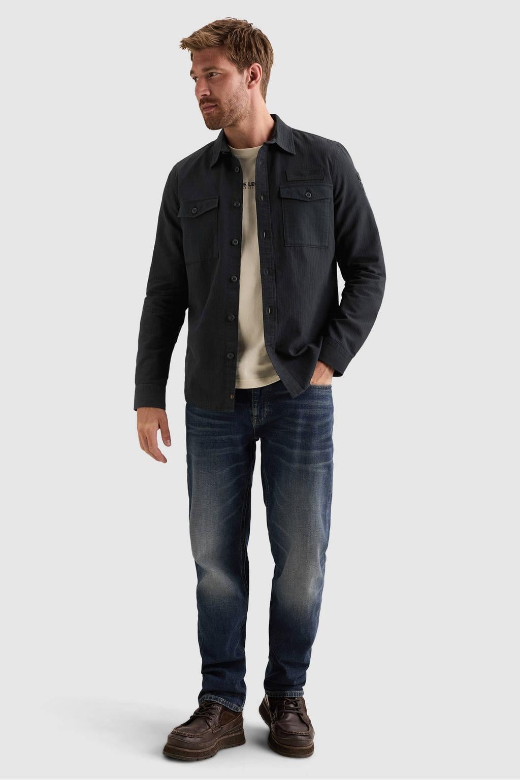 PME Legend regular fit overshirt - salute