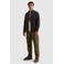 PME Legend corduroy regular fit overhemd - antraciet