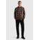 PME Legend regular fit geruit overhemd - bruin