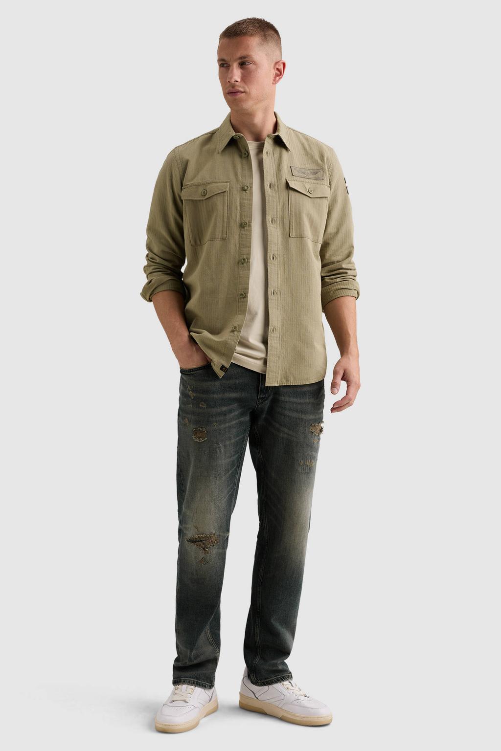 PME Legend regular fit overshirt - overland trek