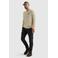 PME Legend katoenen regular fit gebreide trui - ecru