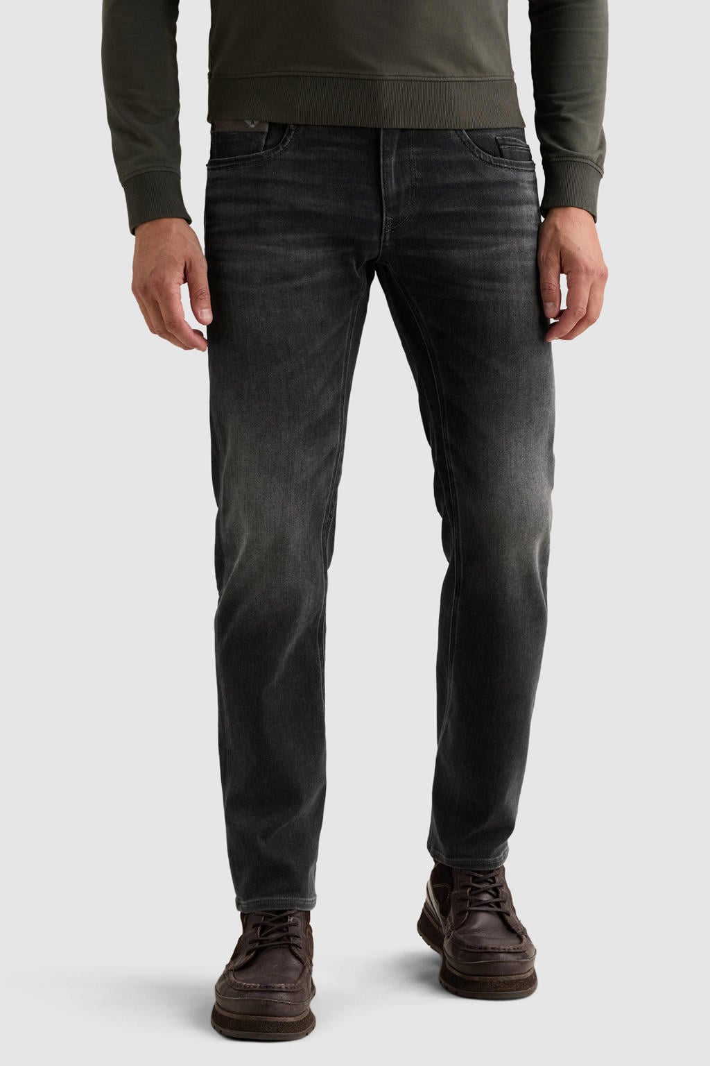PME Legend COMMANDER 3.0 relaxed fit jeans - grey sweat denim
