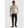PME Legend American Classic katoenen regular fit gemêleerde gebreide trui - ecru
