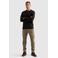 PME Legend regular fit jacquard sweater - antraciet