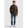 PME Legend denim regular fit casual overhemd - donkergroen