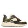 POSH by Poelman Caro chunky suède sneakers - groen/ecru