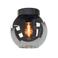 EGLO Centara Plafondlamp - E27 - Ø 20 cm - Zwart/Smoke Glas