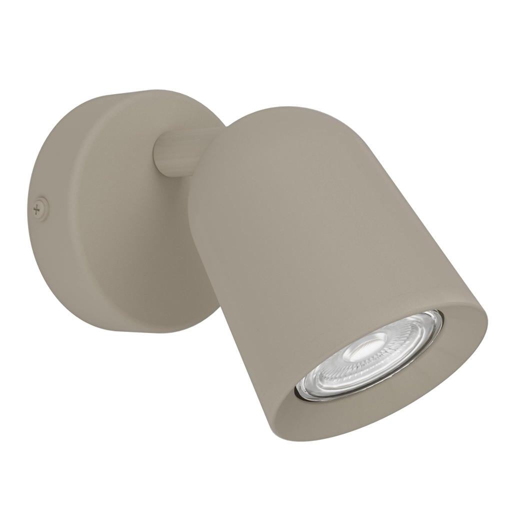 EGLO Camaldoli Spot - GU10 - 8.5 cm - Zandkleur/Beige