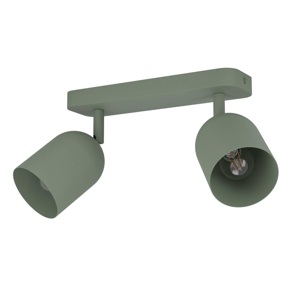 EGLO Tilston Spot - E14 - 28 cm - Groen - Kantelbaar