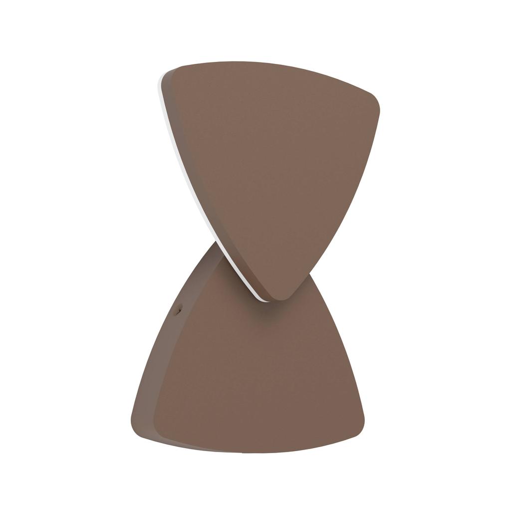 EGLO Pedersano Wandlamp Buiten - LED - 14 cm - Roestbruin - Instelbaar wit licht (warm, neutraal en daglicht)