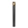 EGLO Cropani Staande lamp Buiten - E27 - 80 cm - Zwart/Grijs/Transparant Netstroom