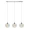 EGLO Ariscani 2 Hanglamp - E27 - 76,5 cm - gekleurd glas - Chroom