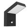 EGLO Grottazzolina Wandlamp Buiten - Sensor - LED - 17.5 cm - Zwart/Melkkleurig